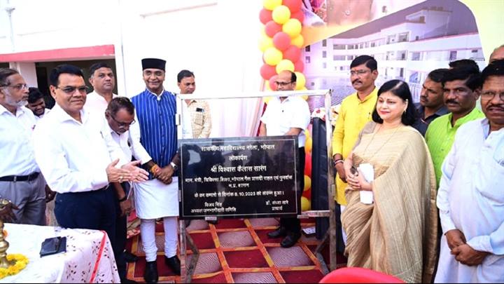 चिकित्सा शिक्षा मंत्री श्री विश्वास कैलाश सारंग ने भोपालवासियों को दी दो बड़ी सौगातें